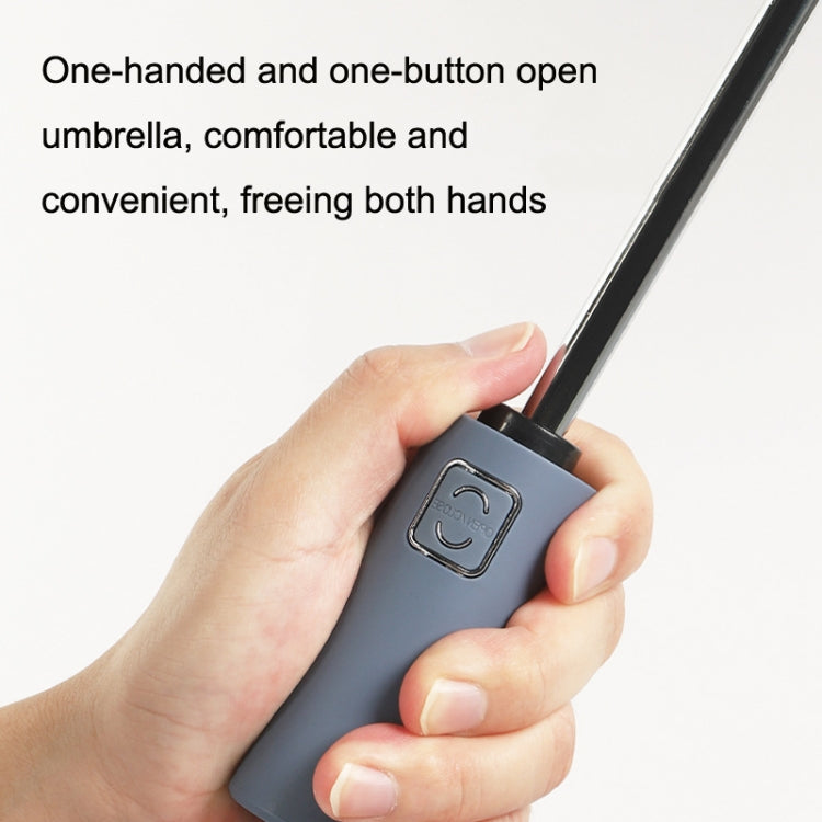 YL020 Folding Sun Umbrella Black Glue Sunscreen Anti-ultraviolet Car Special Reverse Umbrella(Mustard Green)
