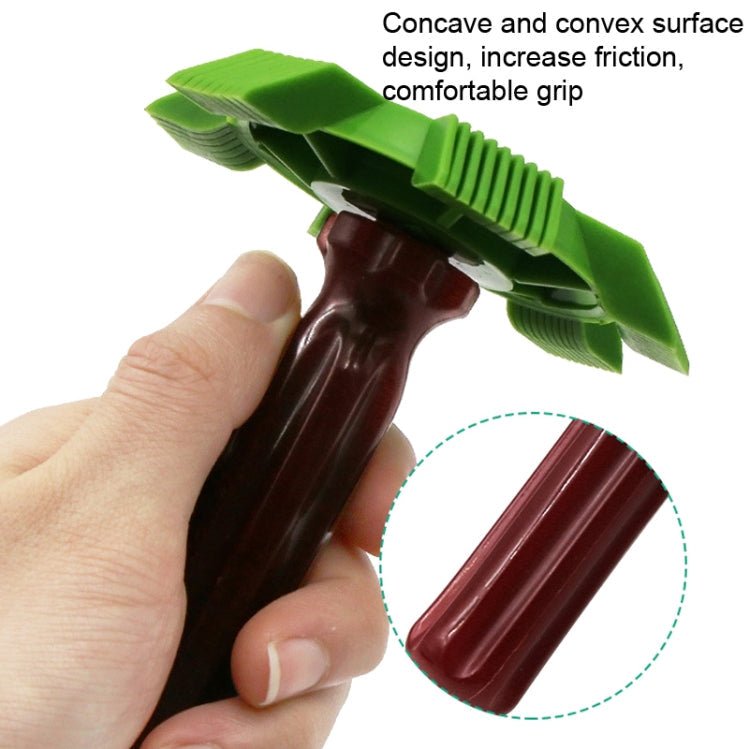 2 PCS Air Conditioner Blade Condenser Cleaning Fin Comb Brush(Green)