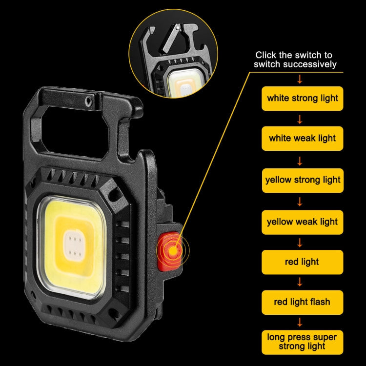 E-SMARTER W5130 Mini Keychain Strong Light Portable Flashlight, Specification: Light