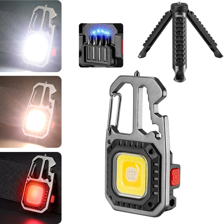 E-SMARTER W5138 Mini Bright Light Portable Flashlight, Specification: Tarnish+Bracket