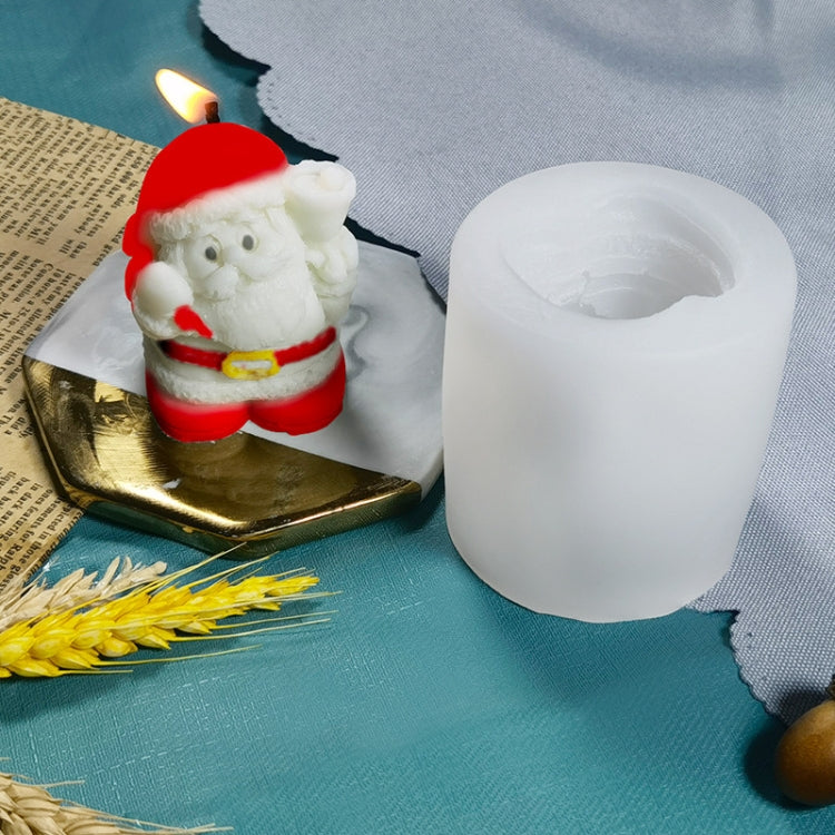 DIY Christmas Candle Aromatherapy Gypsum Silicone Mold, Shape: Triangular Christmas Tree