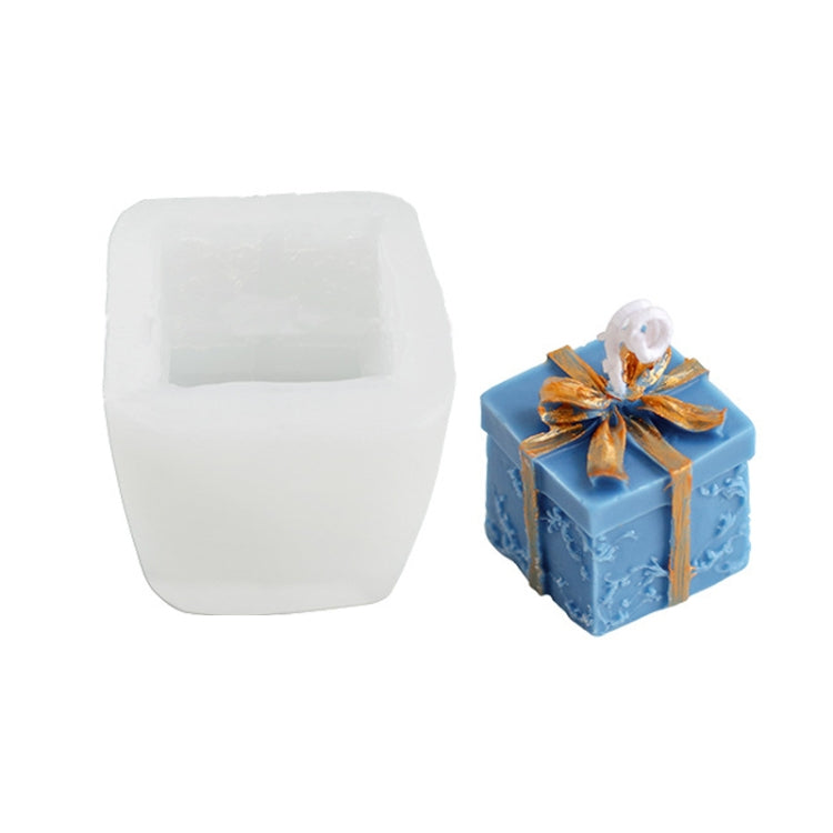 DIY Christmas Candle Aromatherapy Gypsum Silicone Mold, Shape: Christmas Gift