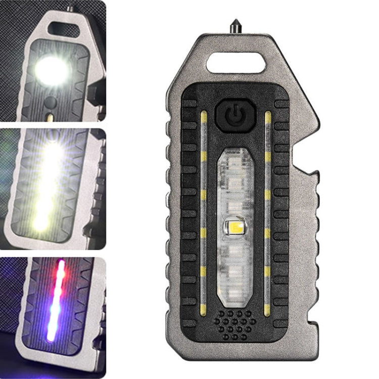 E-SMARTER W5135 Mini Keychain Strong Light Portable Flashlight(Tarnish)