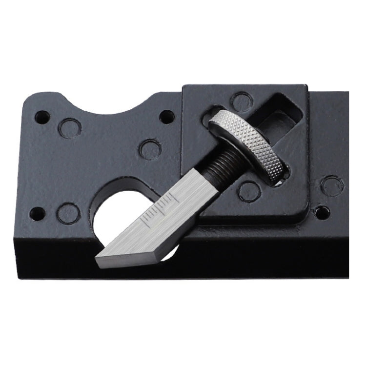 Adjustable Depth Woodworking Chamfering Planer, Specification: Double Sharp Head