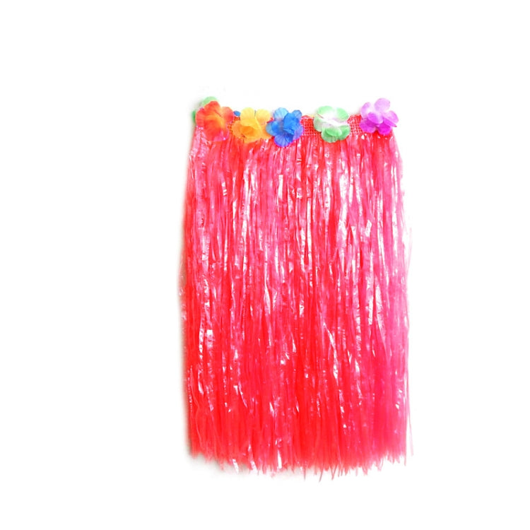 3 PCS Hawaiian Hula Party Show Dress Up Props, Size: 30cm(Single Layer Red)