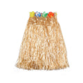 3 PCS Hawaiian Hula Party Show Dress Up Props, Size: 30cm(Double Layer Straw Color)