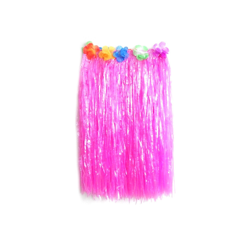 3 PCS Hawaiian Hula Party Show Dress Up Props, Size: 40cm(Single Layer Pink)