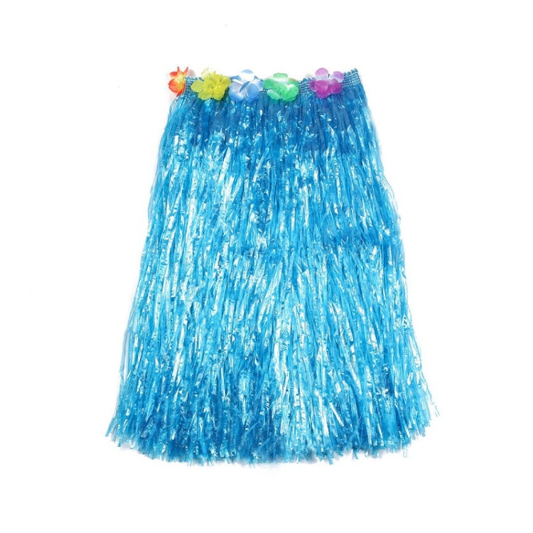 3 PCS Hawaiian Hula Party Show Dress Up Props, Size: 40cm(Double Layer  Blue)