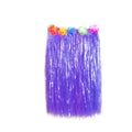 3 PCS Hawaiian Hula Party Show Dress Up Props, Size: 60cm(Single Layer Purple)