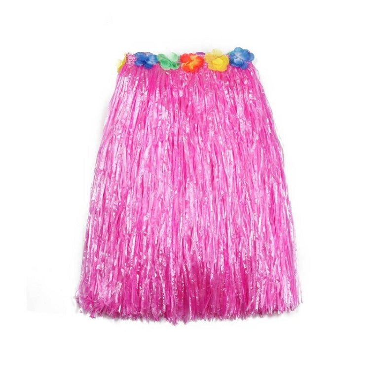 3 PCS Hawaiian Hula Party Show Dress Up Props, Size: 60cm(Double Layer Pink)