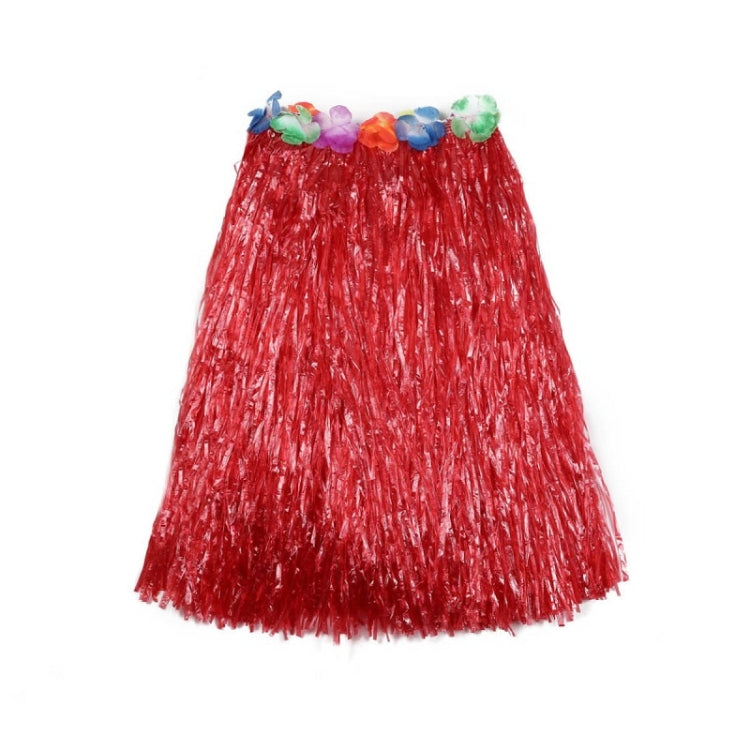 3 PCS Hawaiian Hula Party Show Dress Up Props, Size: 60cm(Double Layer Red)