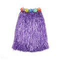 3 PCS Hawaiian Hula Party Show Dress Up Props, Size: 80cm(Double Layer Purple)