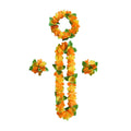 5 PCS CK-053 12-Color Petal Party Decoration Hawaiian Wreath(4)