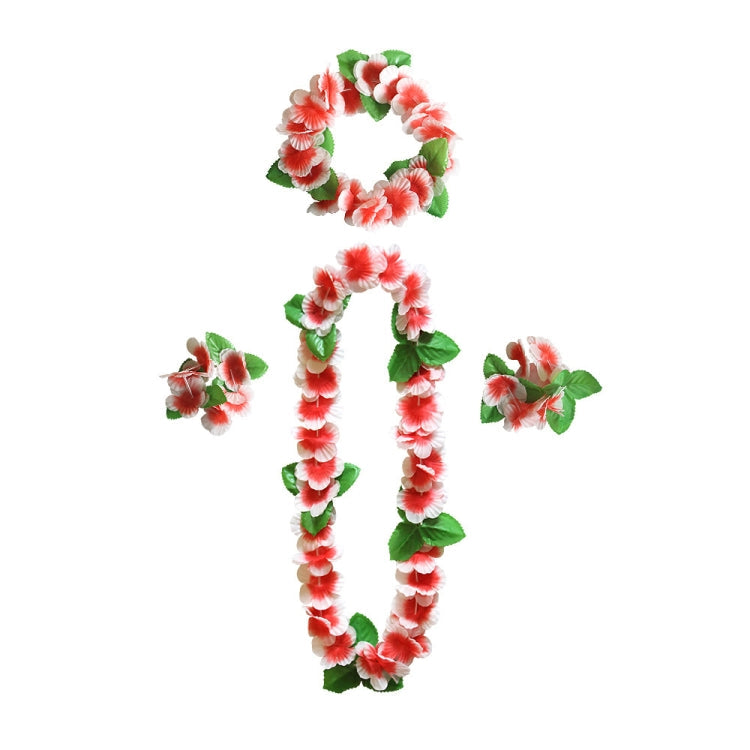 5 PCS CK-053 12-Color Petal Party Decoration Hawaiian Wreath(7)