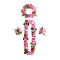 5 PCS CK-053 12-Color Petal Party Decoration Hawaiian Wreath(9)