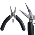 4 Inch Stainless Steel Palm Mini Electronic Pliers(Needle Nose Round Pliers)