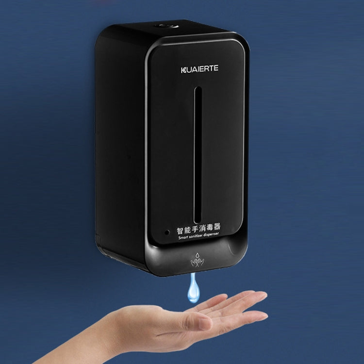 Kuaierte Automatic Induction Dripping Sterilizer Wall Mounted Soap Dispenser, Color: K4505 Black
