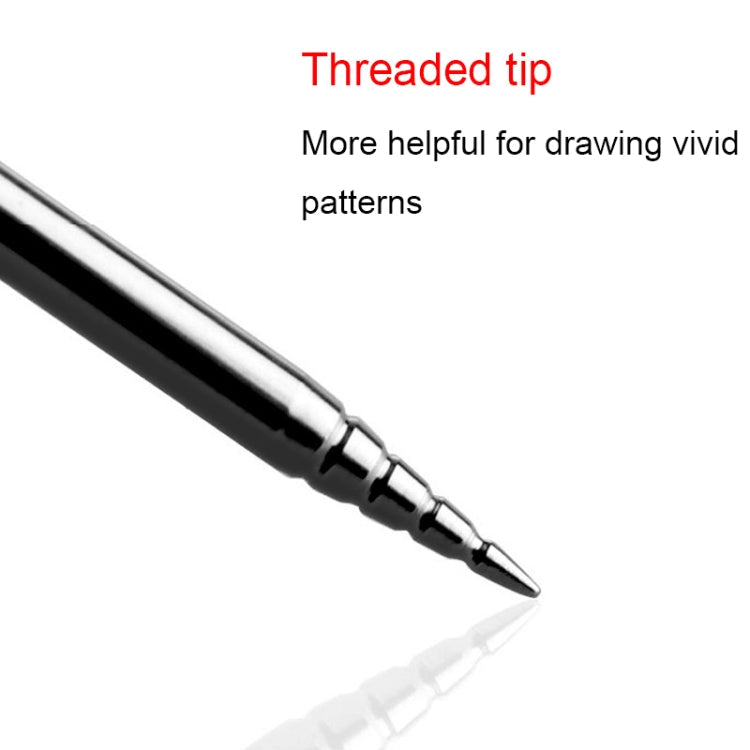 CC-608 304 Stainless Steel Coffee Stick Flower Needle(OPP Packaging)