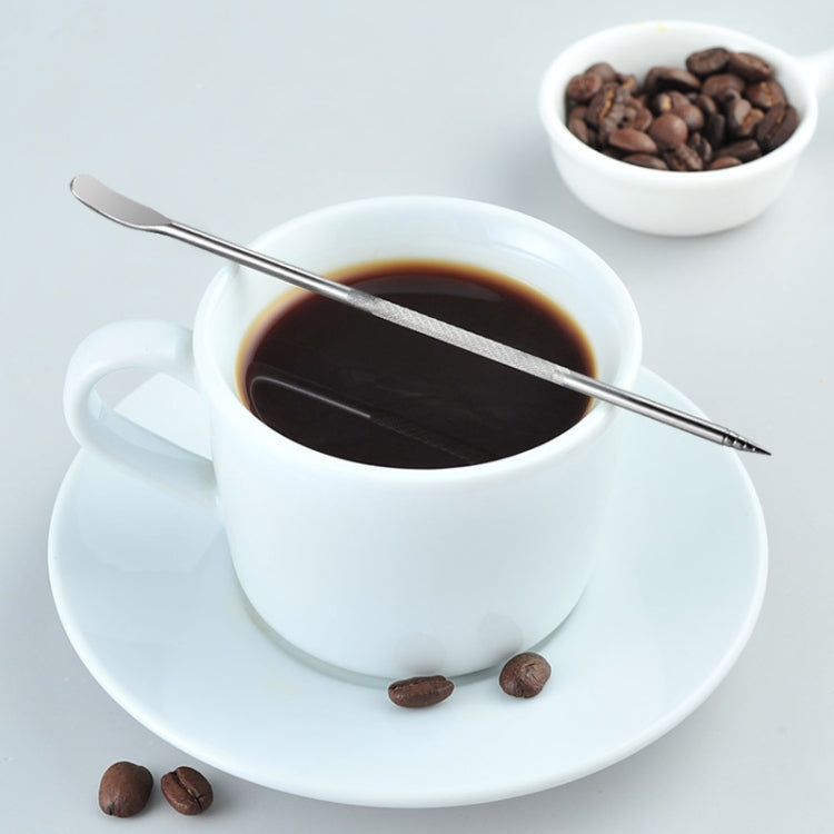 CC-608 304 Stainless Steel Coffee Stick Flower Needle(OPP Packaging)