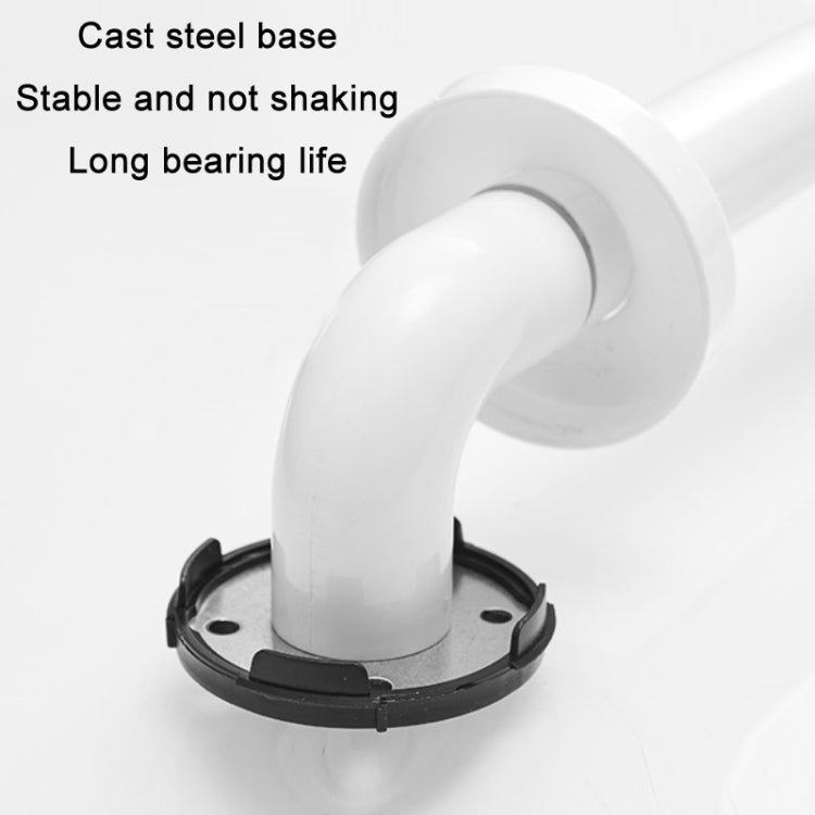 Kuaierte Bathroom Stainless Steel Safety Anti-Slip Disabled/Elderly Handrails, Size: 58cm (Yellow)