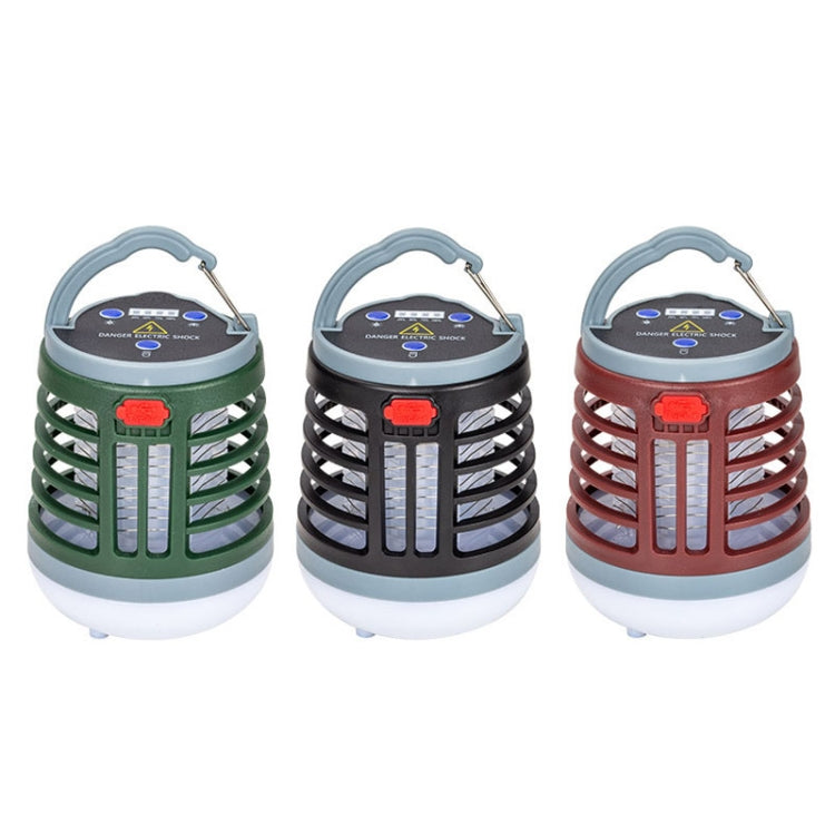 Outdoor USB Charging Lighting Mosquito Capture(W882 Black)