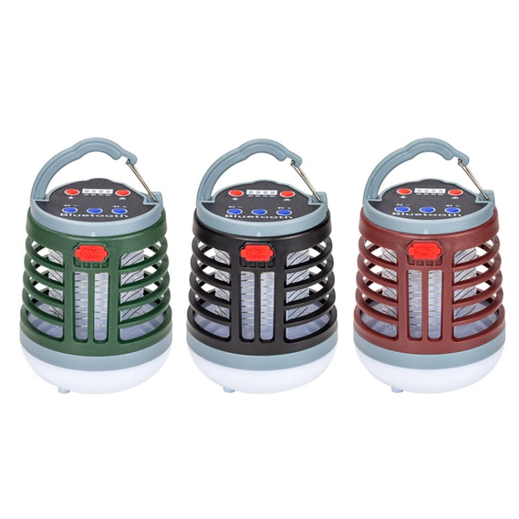 Bluetooth Audio USB Charging Lighting Mosquito Trap(W881 Black)
