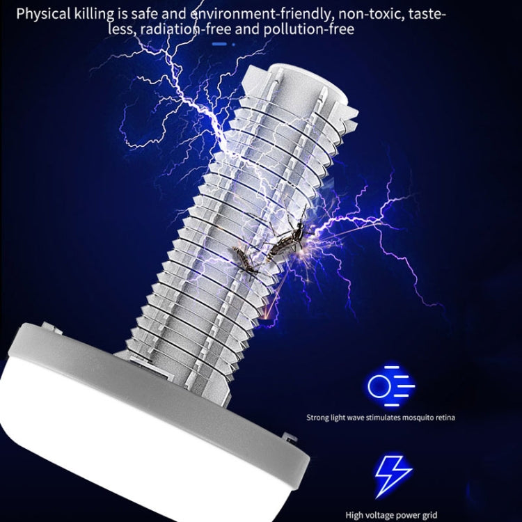 Bluetooth Audio USB Charging Lighting Mosquito Trap(W881 Black)