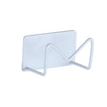304 Stainless Steel Sponge Rack Sink Drain Rack, Color: Large Baking White