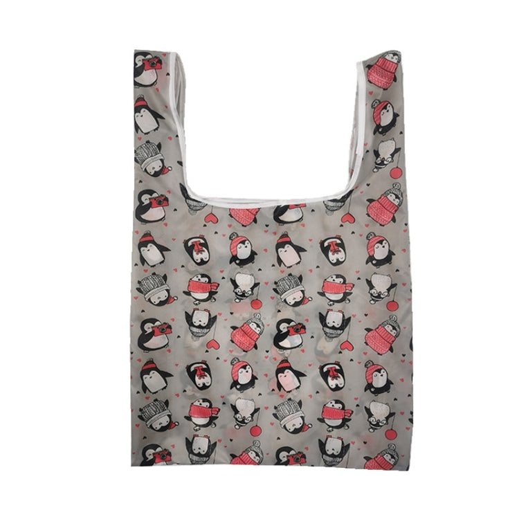 M0048 Portable Foldable Printed Shopping Bag(Cute)