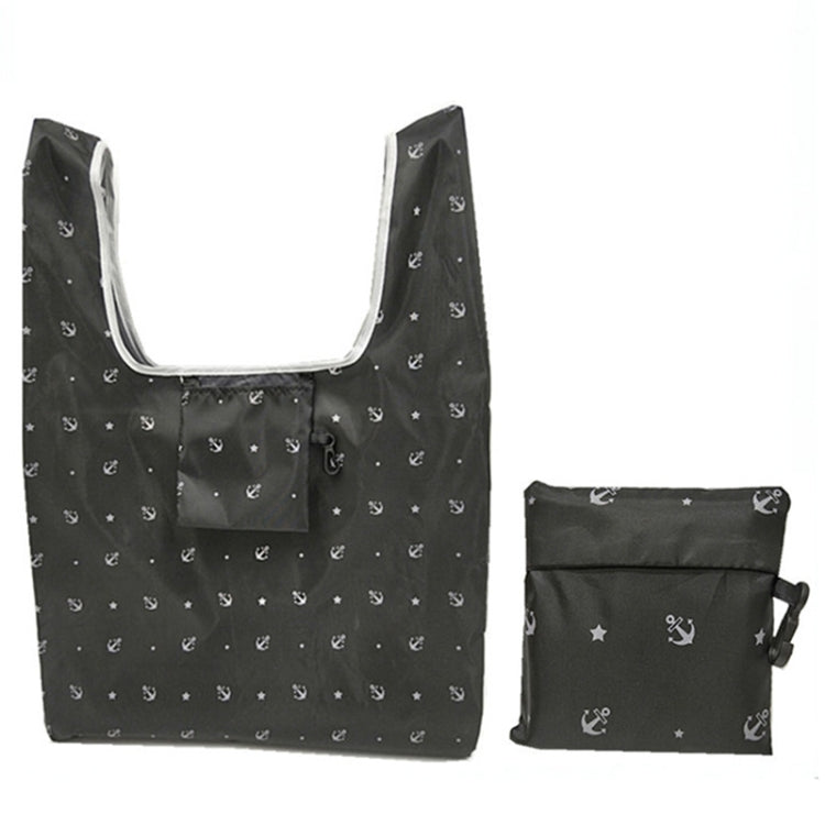 M0048 Portable Foldable Printed Shopping Bag(Anchor)