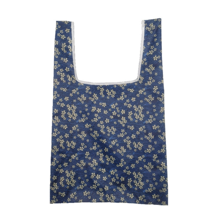 M0048 Portable Foldable Printed Shopping Bag(Floral)