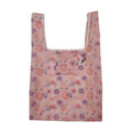 M0048 Portable Foldable Printed Shopping Bag(Pink Flower)