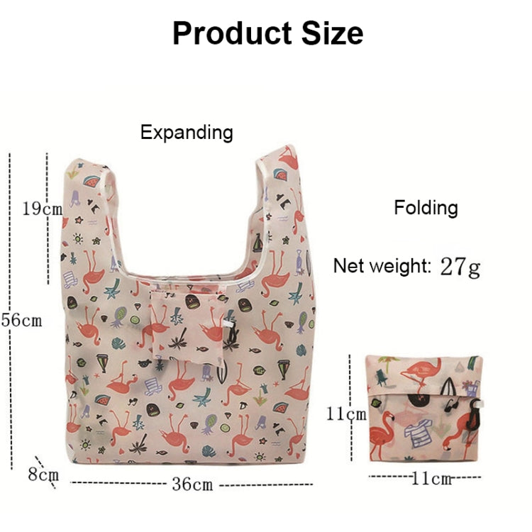 M0048 Portable Foldable Printed Shopping Bag(Cute Dog)
