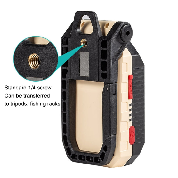 E-SMARTER COB Work Light USB Emergency Flashlight Maintenance Lamp, Style: W599B Large