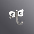 304 Stainless Steel No Punching Door Rear Coat Hook, Specification: 201 Butterfly Hook