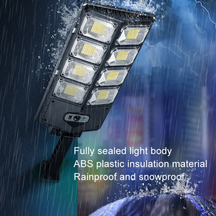 E-SMARTER LED Strong Light Dual Row Road Light Solar Garden Sensor Light, Style: W789B-4