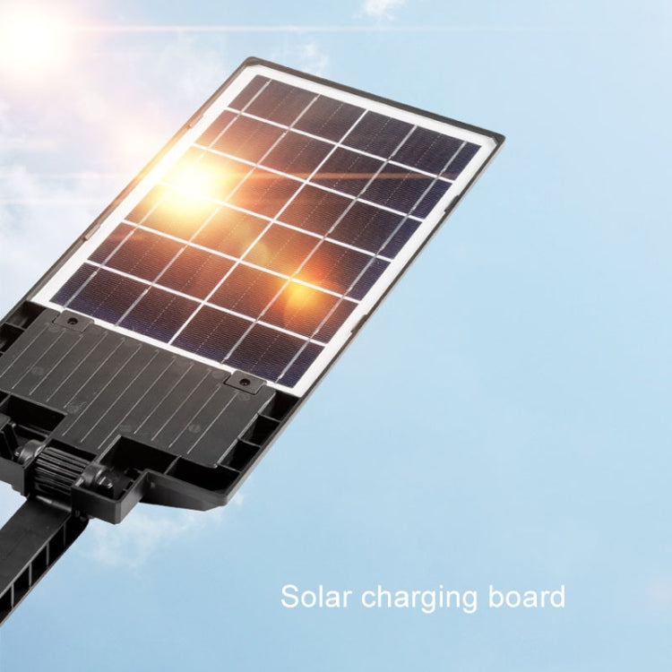 E-SMARTER LED Strong Light Dual Row Road Light Solar Garden Sensor Light, Style: W789A-4