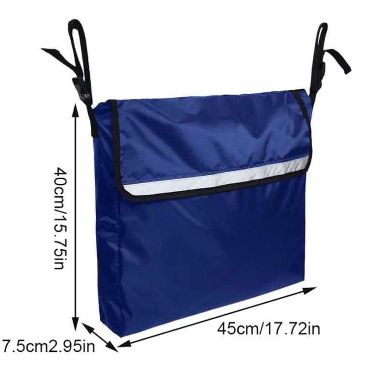 LYHSND-1 Outdoor Portable Wheelchair Hanging Storage Bags(Blue)