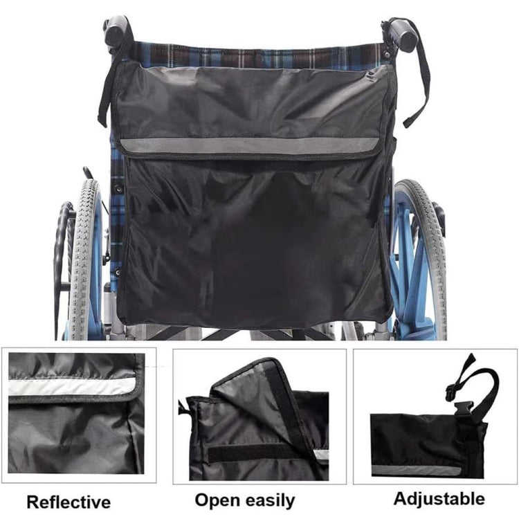 LYHSND-1 Outdoor Portable Wheelchair Hanging Storage Bags(Blue)