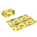 Portable Dirty Park Folding Picnic Mat Moisture-proof and Cool Cushion(Sunflowers)