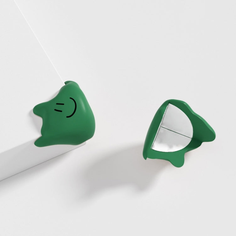 Baby Table Corner Anti-collision Silicone Protective Cover(Green)