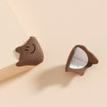 Baby Table Corner Anti-collision Silicone Protective Cover(Coffee)