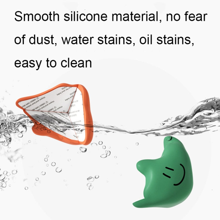 Baby Table Corner Anti-collision Silicone Protective Cover(Orange)