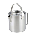 CW-307 Portable Stainless Steel Picnic Cooker Kettle Teapot Hanging Pot(Silver)