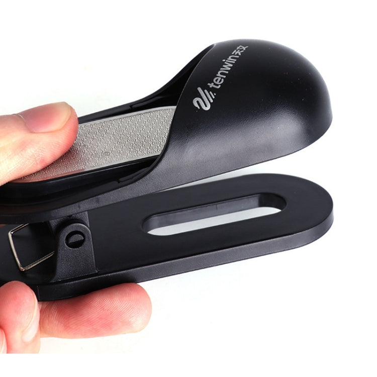Tenwin MS5860 Spring Clip Type Pencil Grinder Can Hold Sketching Paper(Black)