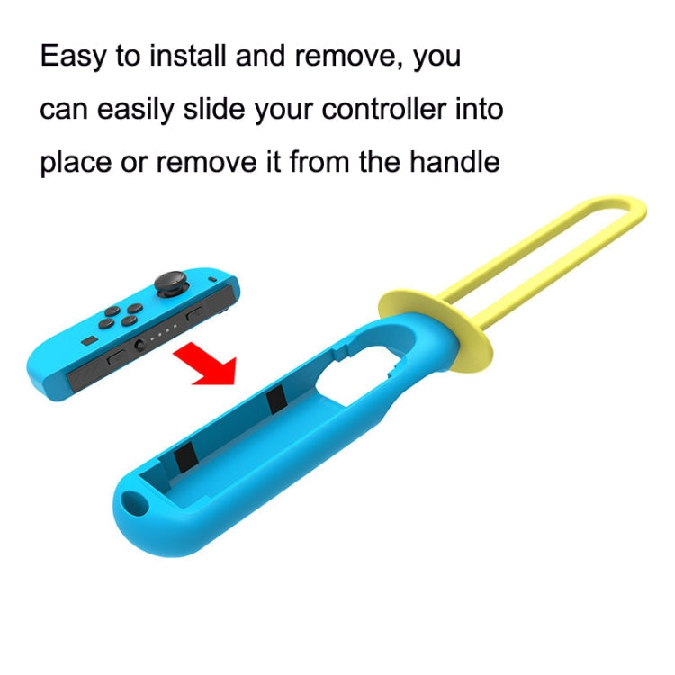 IPLAY HBS-447 10 In 1 Grip + Wrist Strap + Strap + Lightsaber + Racket Sports Set For Nintendo Switch(As Show)