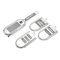 Stainless Steel Vegetable Cutter Grater, Specification: 4 Blades Colorful Box