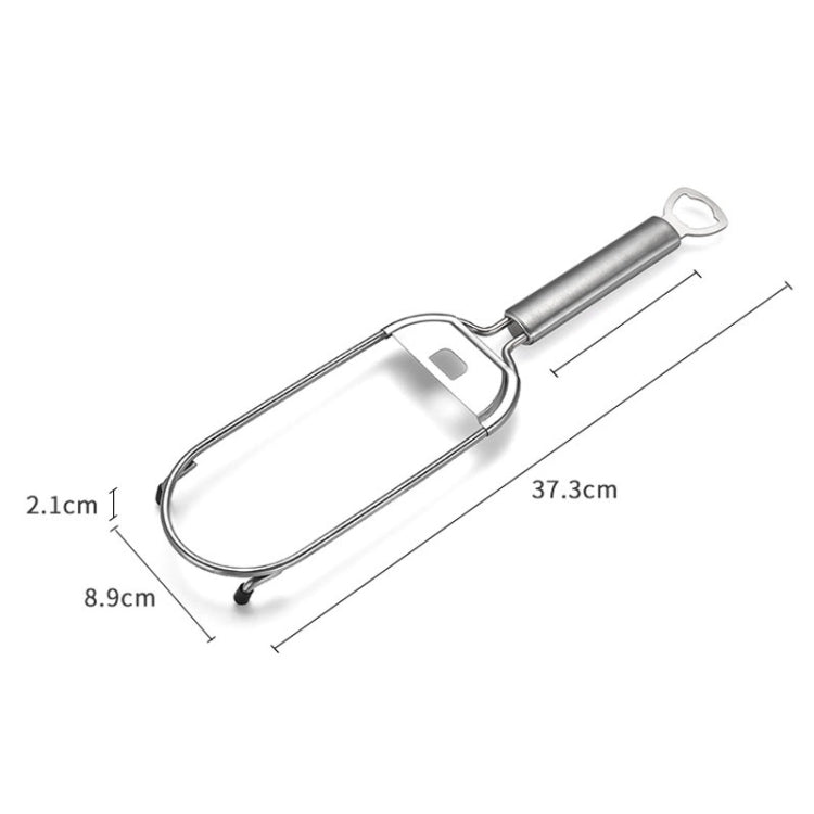 Stainless Steel Vegetable Cutter Grater, Specification: 4 Blades+Finger Protector Colorful Box