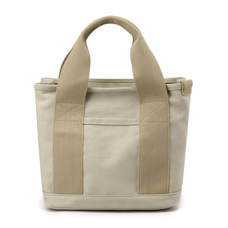 2110 Three-dimensional Multi-compartment Shoulder Bag Handbag(Khaki)