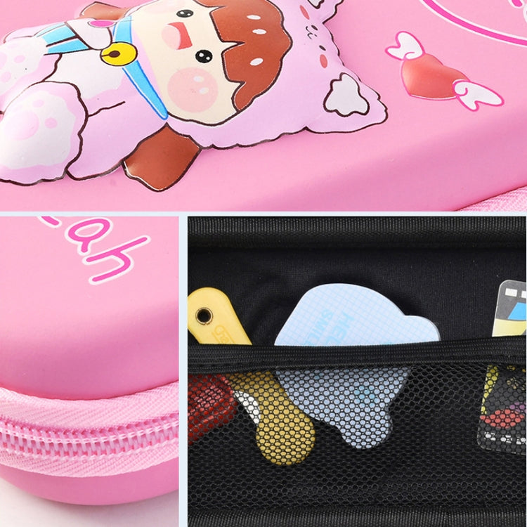 Uime EVA 3D Multi-compartment Pencil Case Stationery Box Children School Supplies(Mermaid)